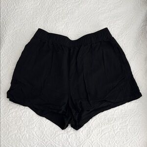 NWOT Rhythm Black High Waist Shorts